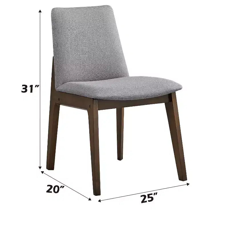Christopher Knight Home Tabitha 7-teiliges Esszimmerset aus Holz mit Polsterbezug