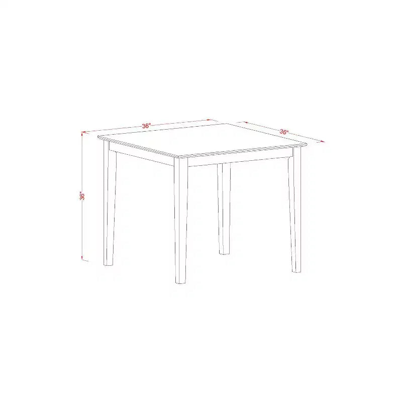 Set mit Theken-Esstisch – 3-teiliges Esszimmerset mit Hockern – Rustikaler Küchentisch