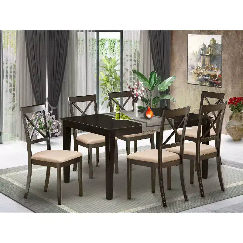 Vintage-Esstisch- und Stuhlset – Modernes Capri-Essgruppen-Set für Küche oder Esszimmer