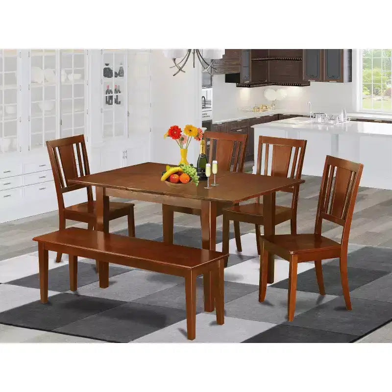 Kleines Esszimmertisch-Set mit Stühlen - Moderner Bistrotisch und Sitzgruppe für zu Hause
