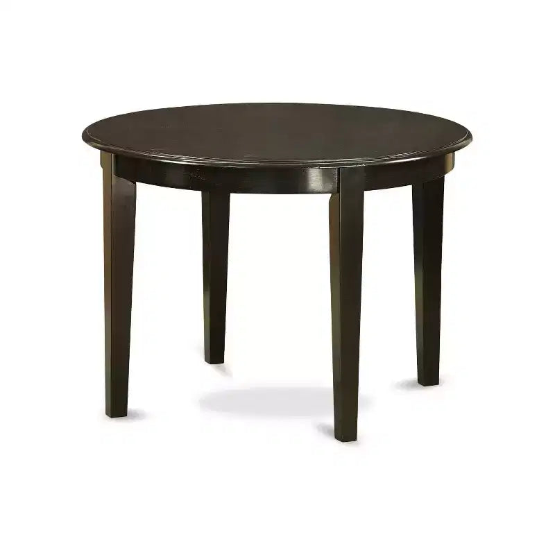 Rundes Küchentisch-Set, 5-teilig – 42-Zoll-Tisch & 4 Parsons-Stühle – Urbanes, modernes Design
