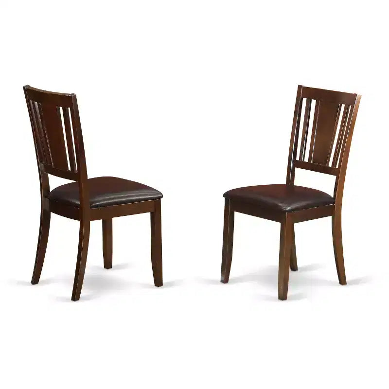 Modernes Essgruppen-Set – Tisch mit Einlegeplatte & Küchenstühle – Esszimmermöbel für kleine Räume