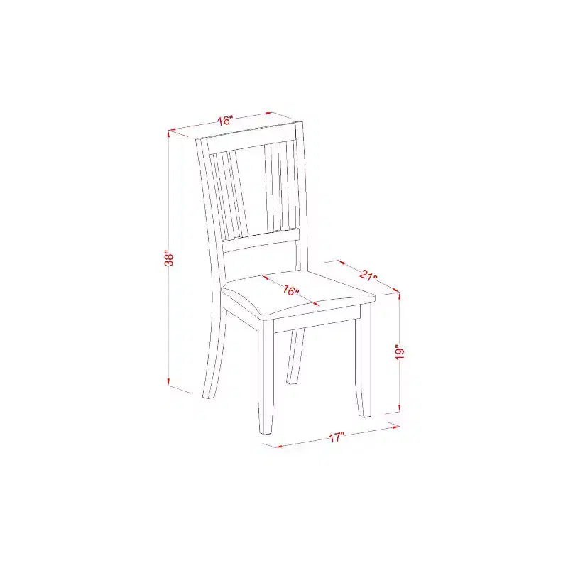 Modernes Essgruppen-Set – Tisch mit Einlegeplatte & Küchenstühle – Esszimmermöbel für kleine Räume