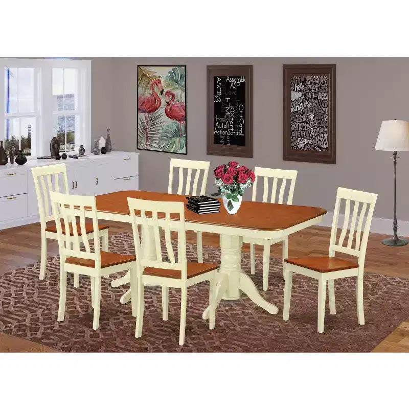Urban Essgruppe - Tisch & Stühle für Küche oder Esszimmer - Moderne Möbel