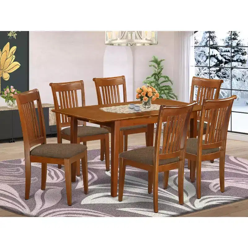 Essgruppe im Vintage-Stil – Kleiner Küchentisch mit Stühlen – Möbel im viktorianischen Stil