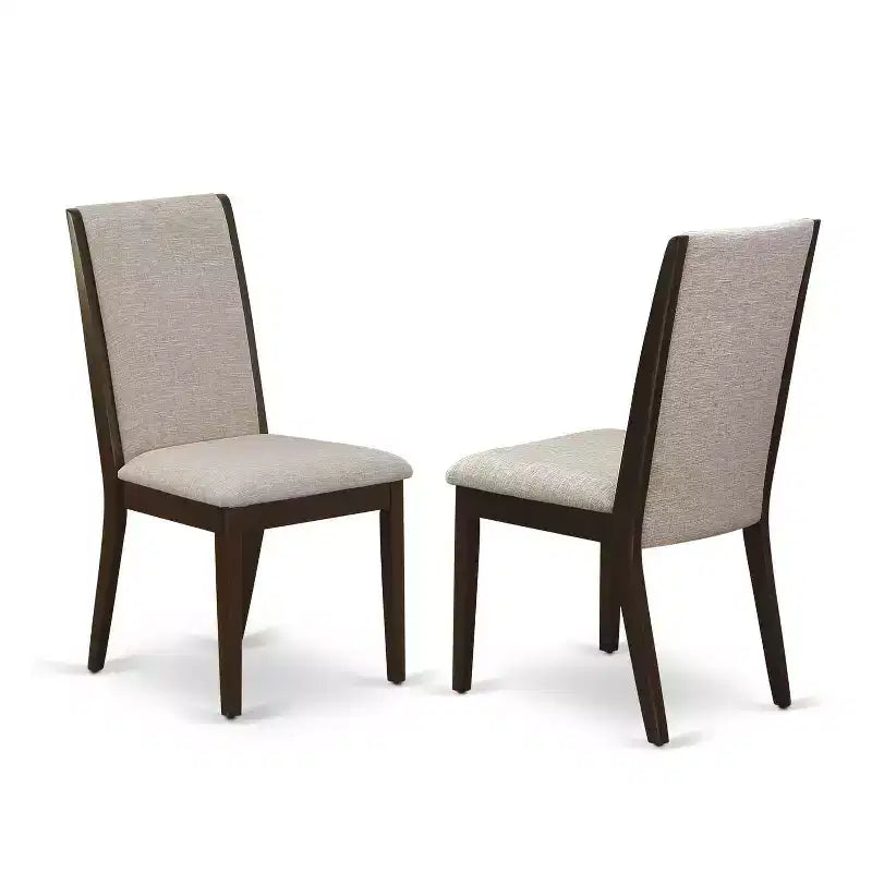 Mid-Century Esszimmertisch-Set – 3-teiliges Küchentisch- & Stuhl-Set – Modernes Parsons-Design