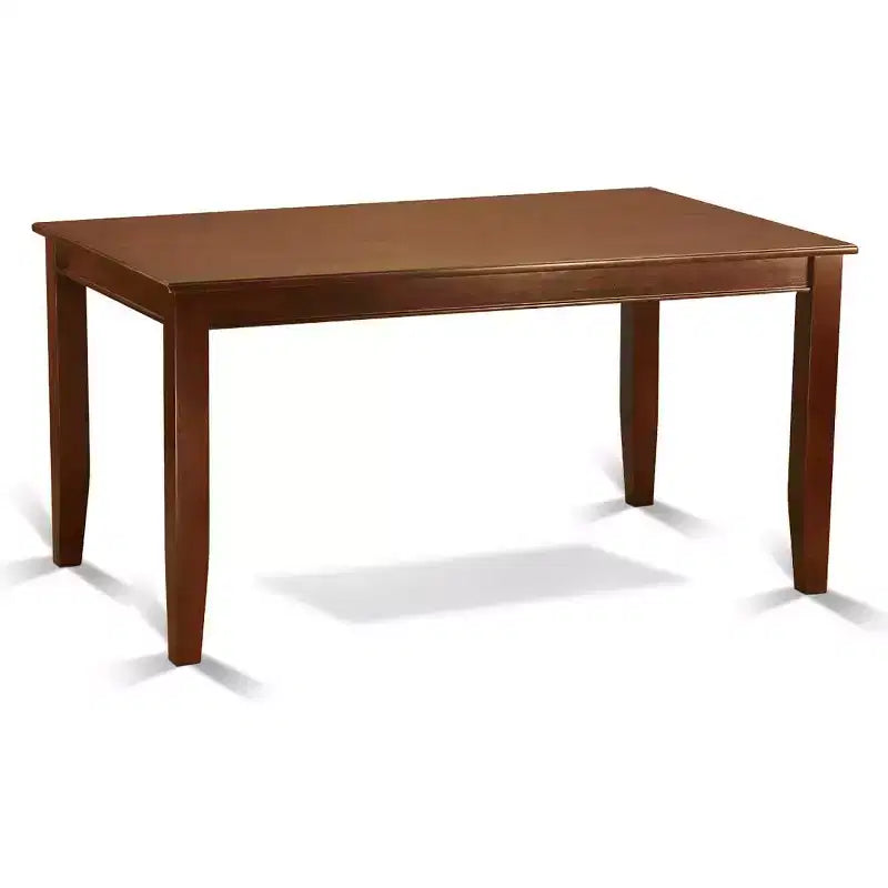 Mid-Century Esszimmer-Set - 7-tlg. rechteckiger Tisch & 6 Stühle - Modernes Retro-Design
