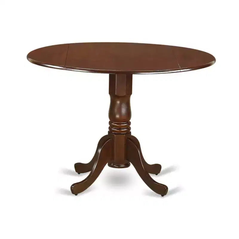 Rundes Küchentisch-Set – 3-teiliger Coastal Craftsman Tisch mit 2 Stühlen – 42-Zoll Esstisch