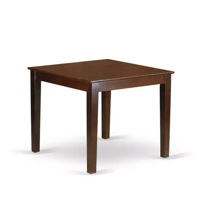 Mittelalterliches Esszimmer-Set, 3-tlg. quadratischer Tisch & Stühle – 36-Zoll-Holztisch-Set für klassische Wohneinrichtung