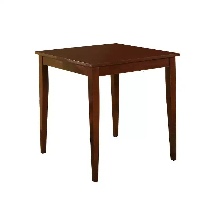 Kings Brand Furniture 3-teiliges Esszimmer-Set aus Massivholz, Cappuccino