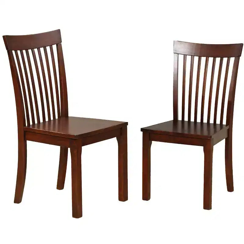Kings Brand Furniture 3-teiliges Esszimmer-Set aus Massivholz, Cappuccino