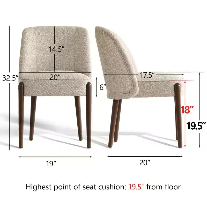 Modernes 5-teiliges Esszimmer-Set für 4 Personen, runder Tisch in Anthrazit mit 4 gepolsterten Esszimmerstühlen mit Holzbeinen für Esszimmer oder Landhausstil-Panipeachy