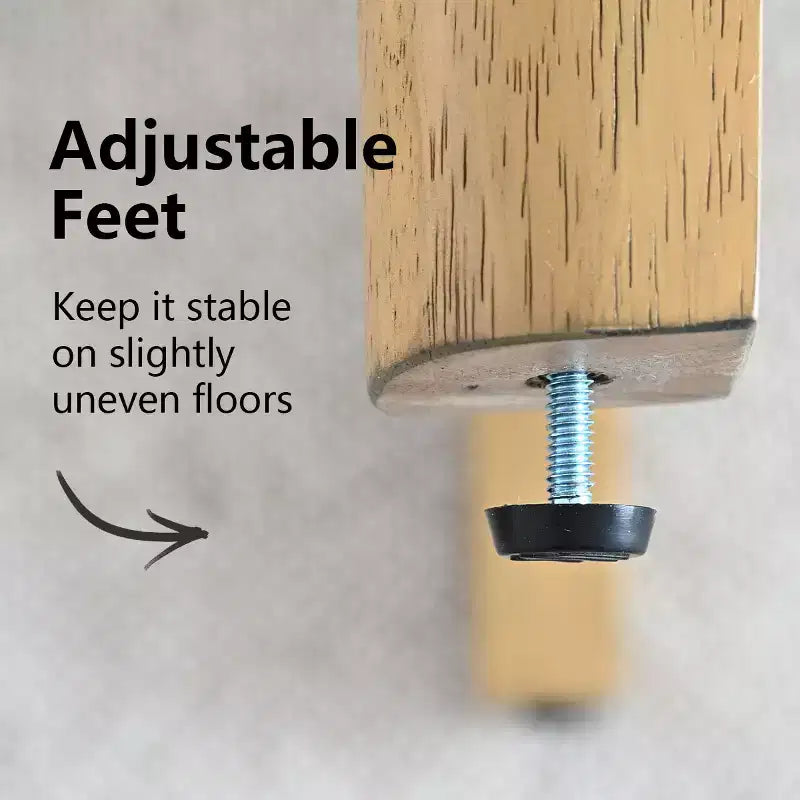 Modernes Esszimmerset für 6/8 Personen, platzsparender ausziehbarer Tisch, Stühle mit Rattanrückenlehne und beigen Polstern für Küche und Esszimmer - Panipeachy