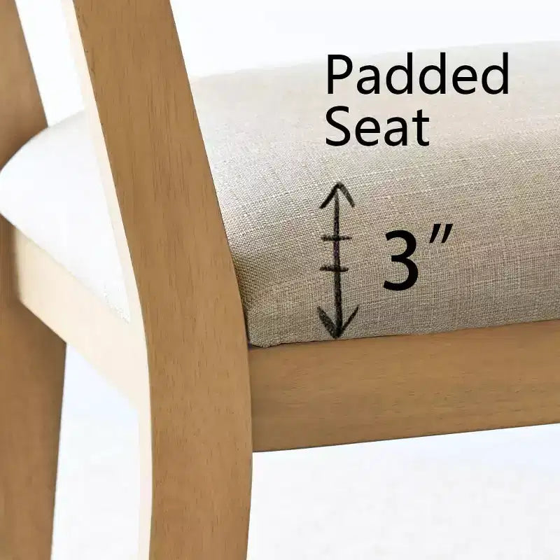 Modernes Esszimmerset für 6/8 Personen, platzsparender ausziehbarer Tisch, Stühle mit Rattanrückenlehne und beigen Polstern für Küche und Esszimmer - Panipeachy