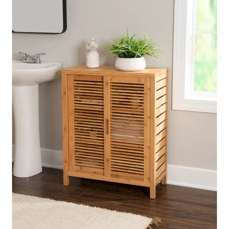 Two Door Storage Floor Cabinet - 33