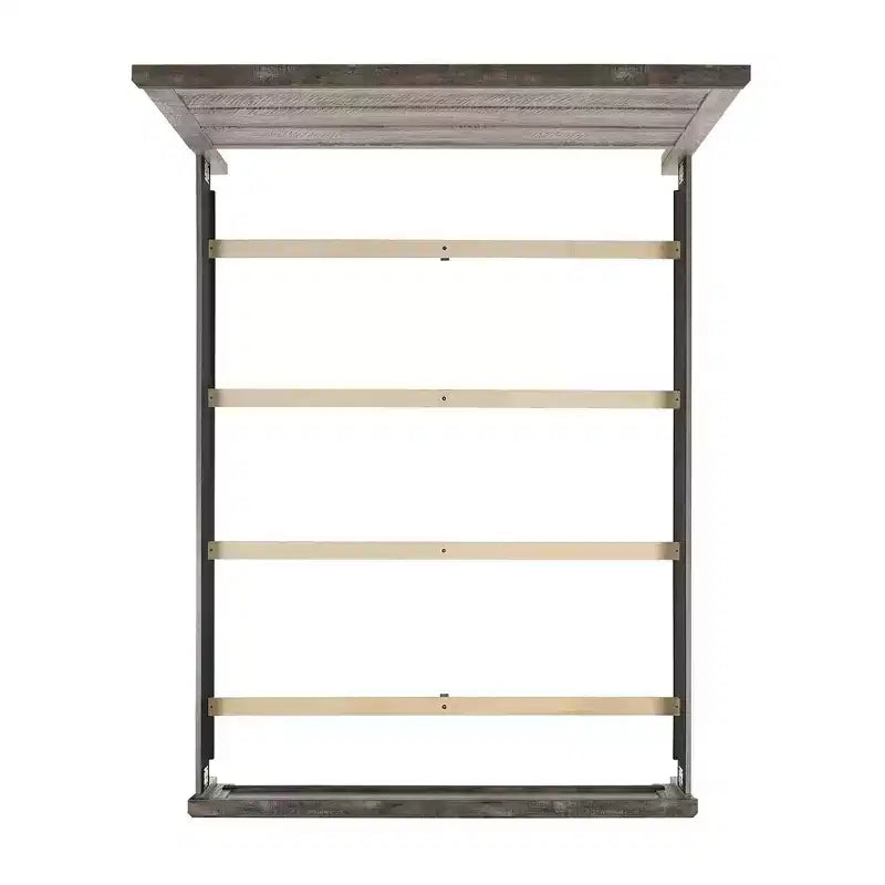 3-tlg. Adam Paneel-Schlafzimmer-Set Grau - Picket House Furnishings