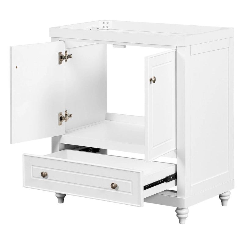 Badunterschrank ohne Waschbecken