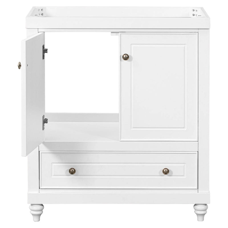 Badunterschrank ohne Waschbecken