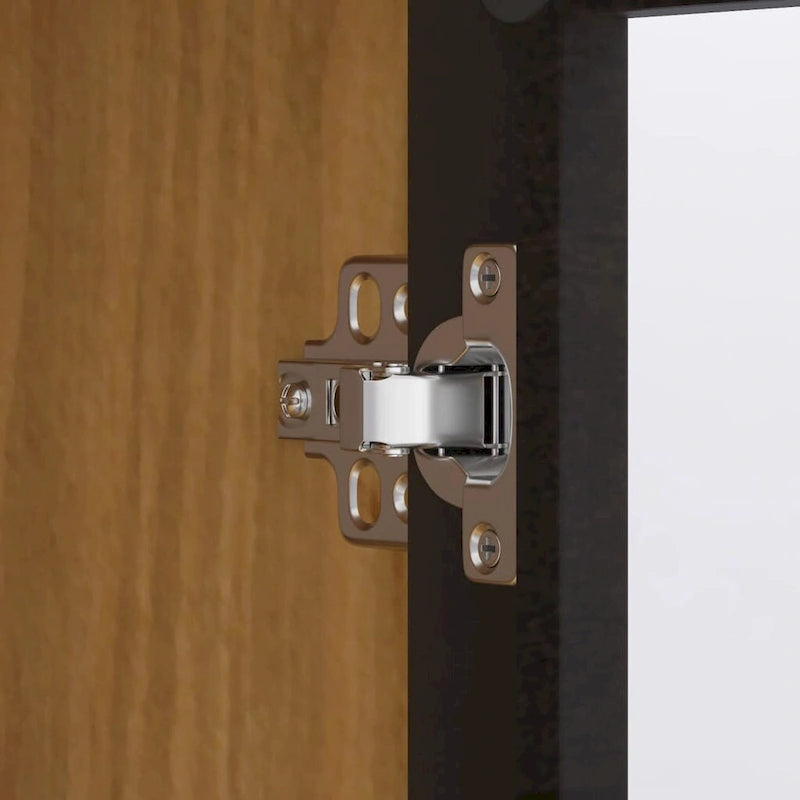 Aufsatz für Highboard mit Glastüren, Kiefer Massivholz - 80 x 37 x 100 cm