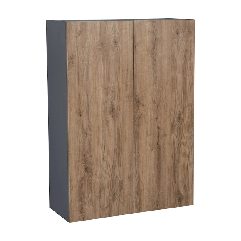 27 x 42 Hängeschrank – Doppeltür – Grau – 27 x 42 x 12