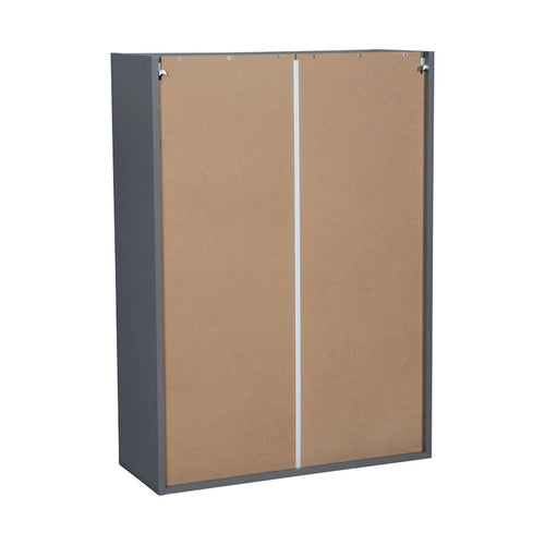 27 x 42 Hängeschrank – Doppeltür – Grau – 27 x 42 x 12