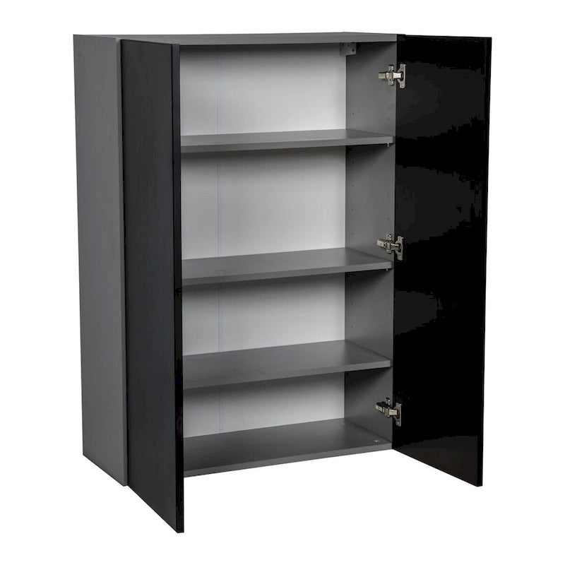 27 x 42 Hängeschrank – Doppeltür – Grau – 27 x 42 x 12