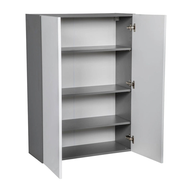 27 x 42 Hängeschrank – Doppeltür – Grau – 27 x 42 x 12