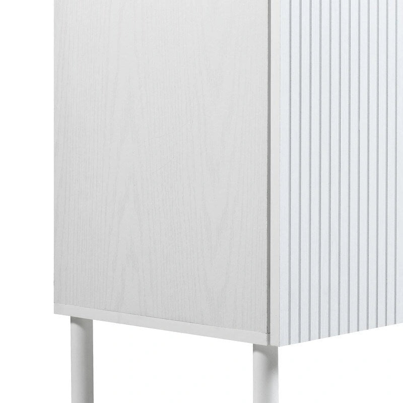 Weißer Schrank 2-türig