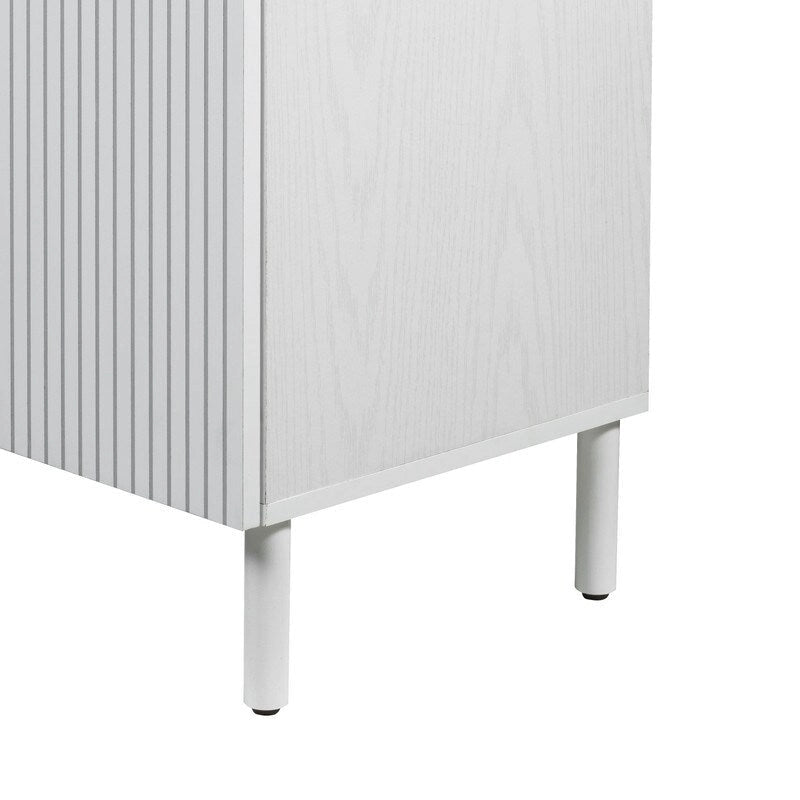 Weißer Schrank 2-türig