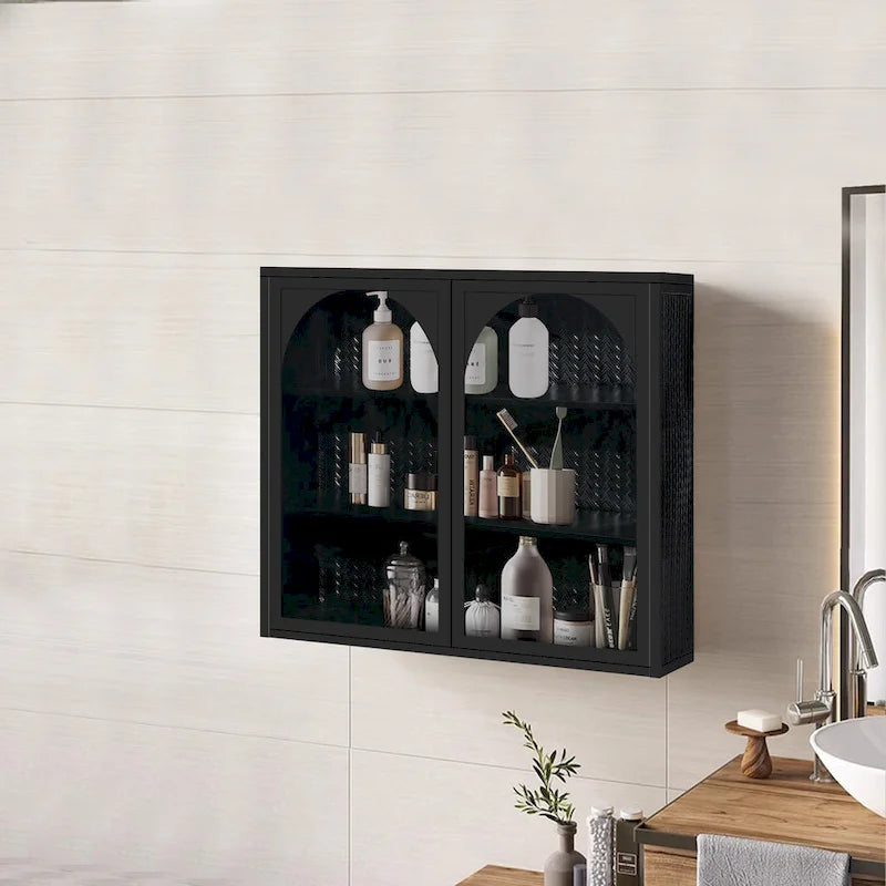 27,56Glastüren Modern Zweitüriger Wandschrank