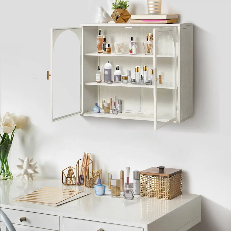 27,56Glastüren Modern Zweitüriger Wandschrank