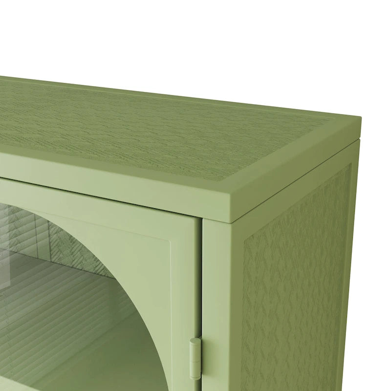 27,56Glastüren Modern Zweitüriger Wandschrank