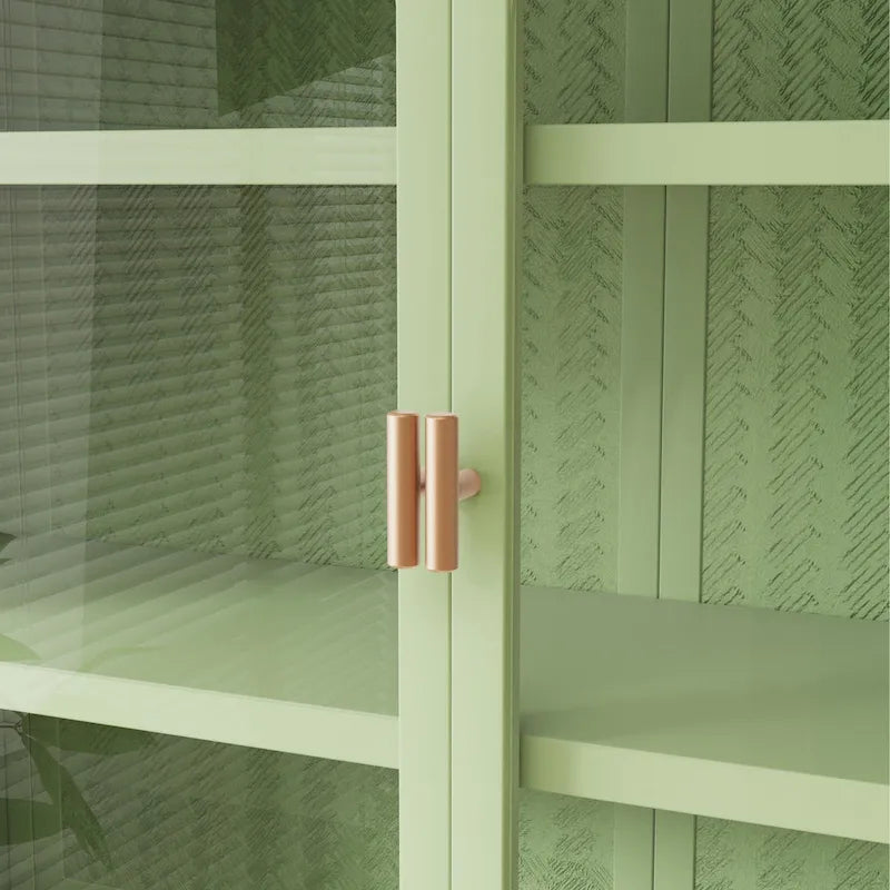 27,56Glastüren Modern Zweitüriger Wandschrank