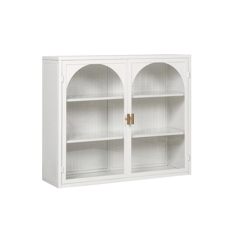 27,56Glastüren Modern Zweitüriger Wandschrank