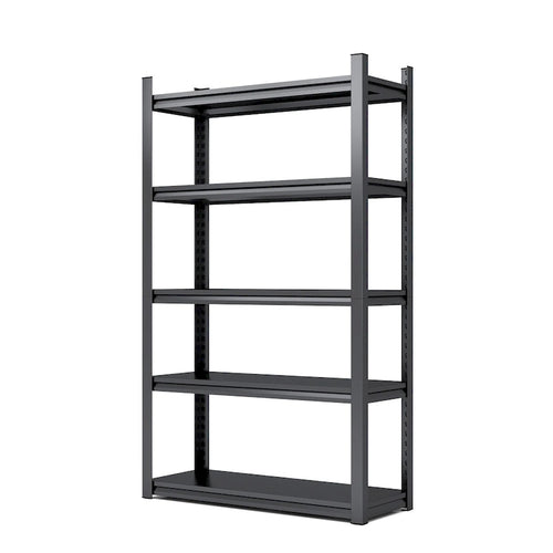 78H 5 Tier Metal Shelves for Storage Garage Shelving 2000LBS Heavy Duty Storage Shelves Adjustable Garage Shelf