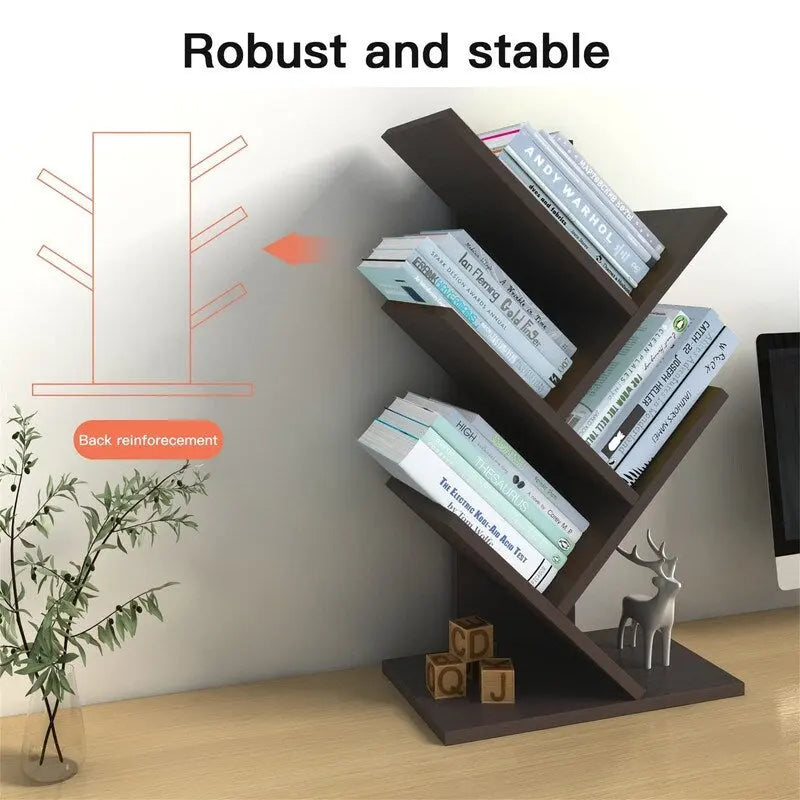 Bücherregal Baum aus Holz