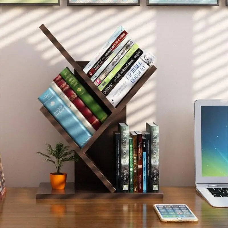 Bücherregal Baum aus Holz