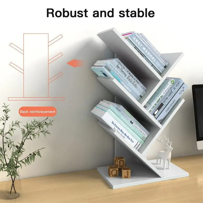 Bücherregal Baum aus Holz