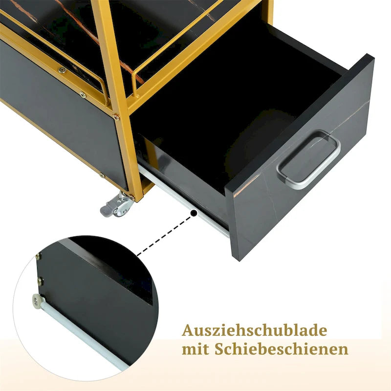 Schönheitssalon Aufbewahrungswagen