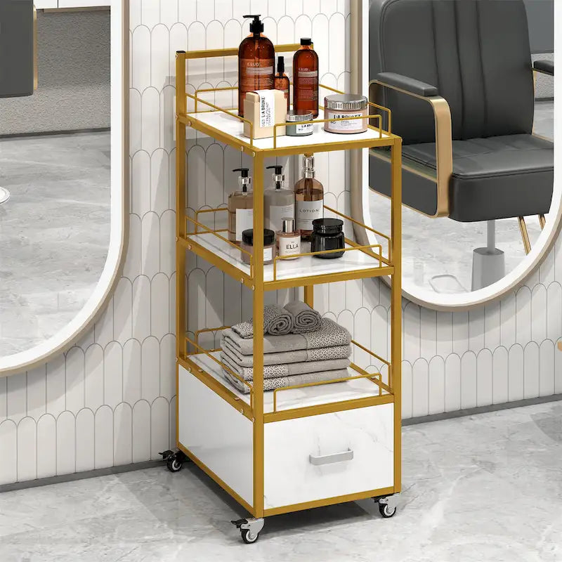 Schönheitssalon Aufbewahrungswagen