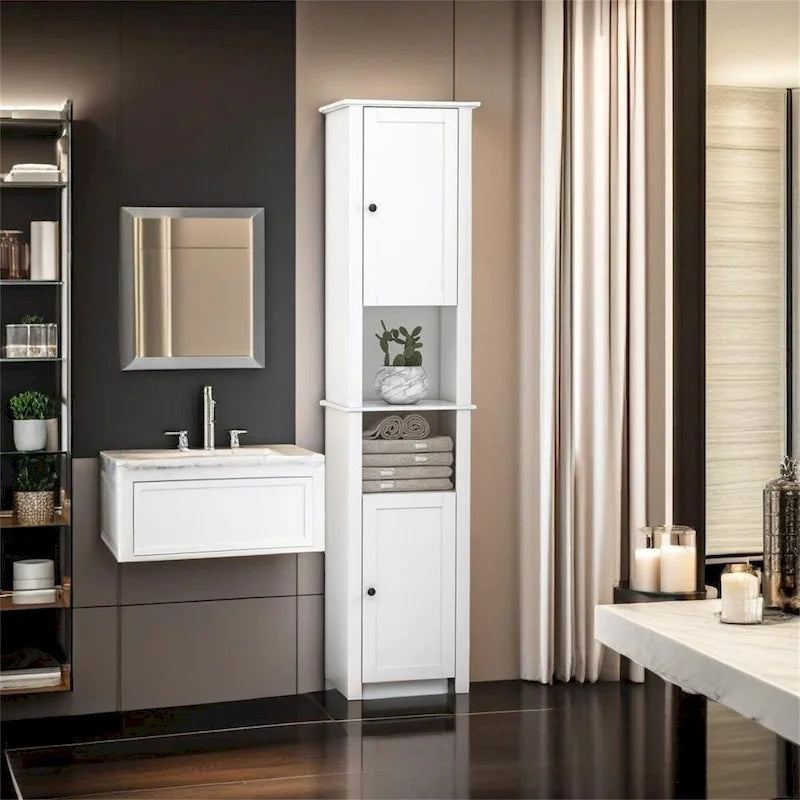 Hoher Badschrank