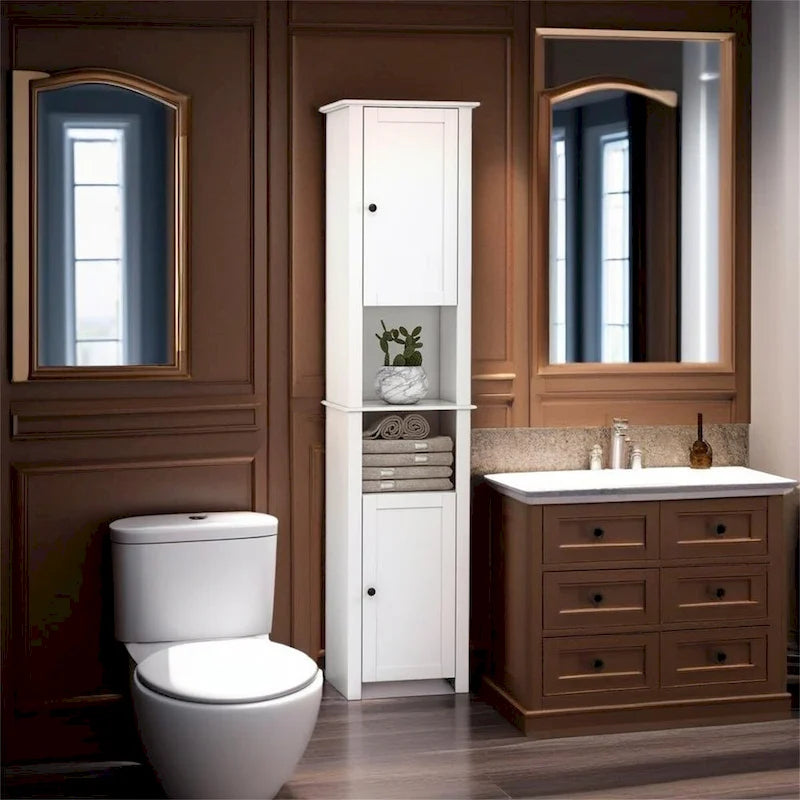 Hoher Badschrank