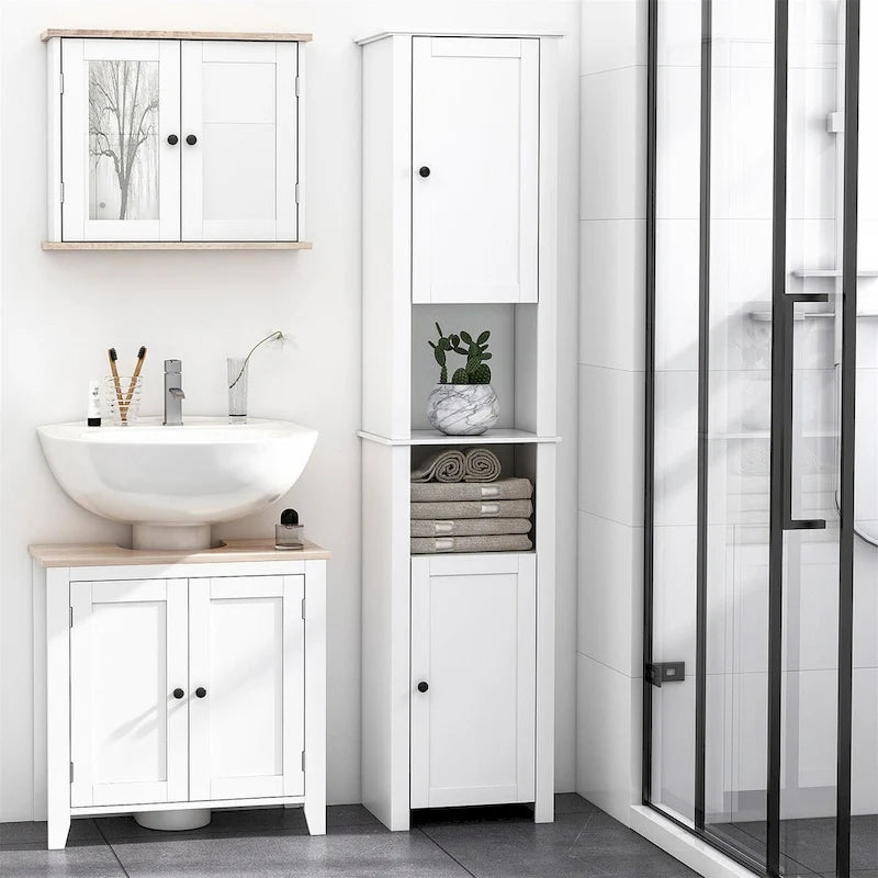 Hoher Badschrank