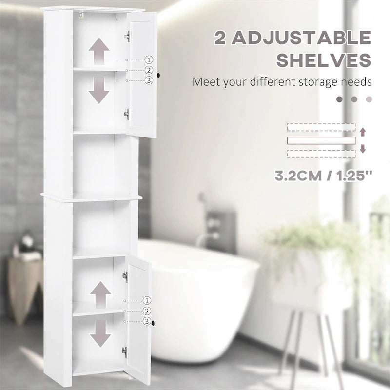 Hoher Badschrank