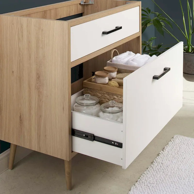 36-Zoll-Badezimmerunterschrank – Waschbecken nicht im Lieferumfang enthalten