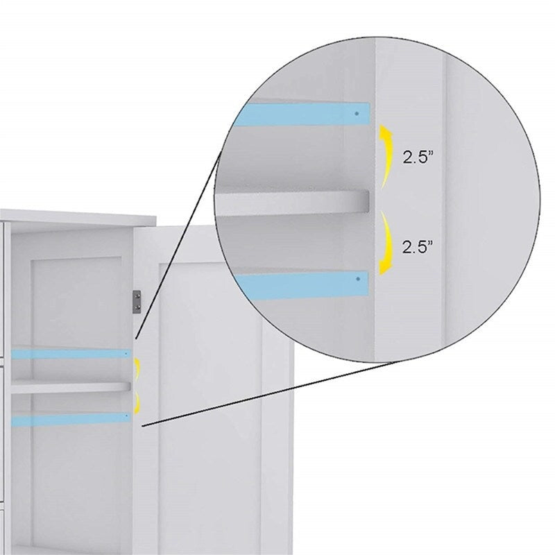 Badezimmerschrank - 30D x 60B x 81H