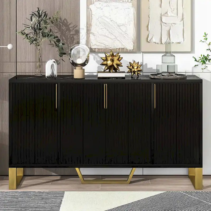 Modernes Luxus-Sideboard mit verstellbaren Einlegeböden für die Küche