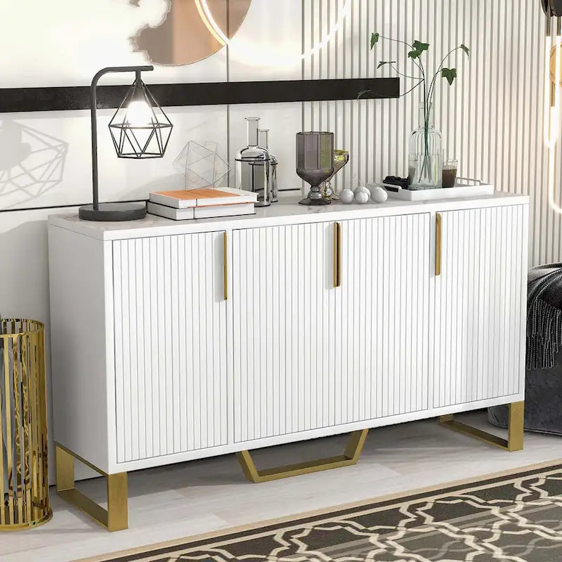 Modernes Luxus-Sideboard mit verstellbaren Einlegeböden für die Küche