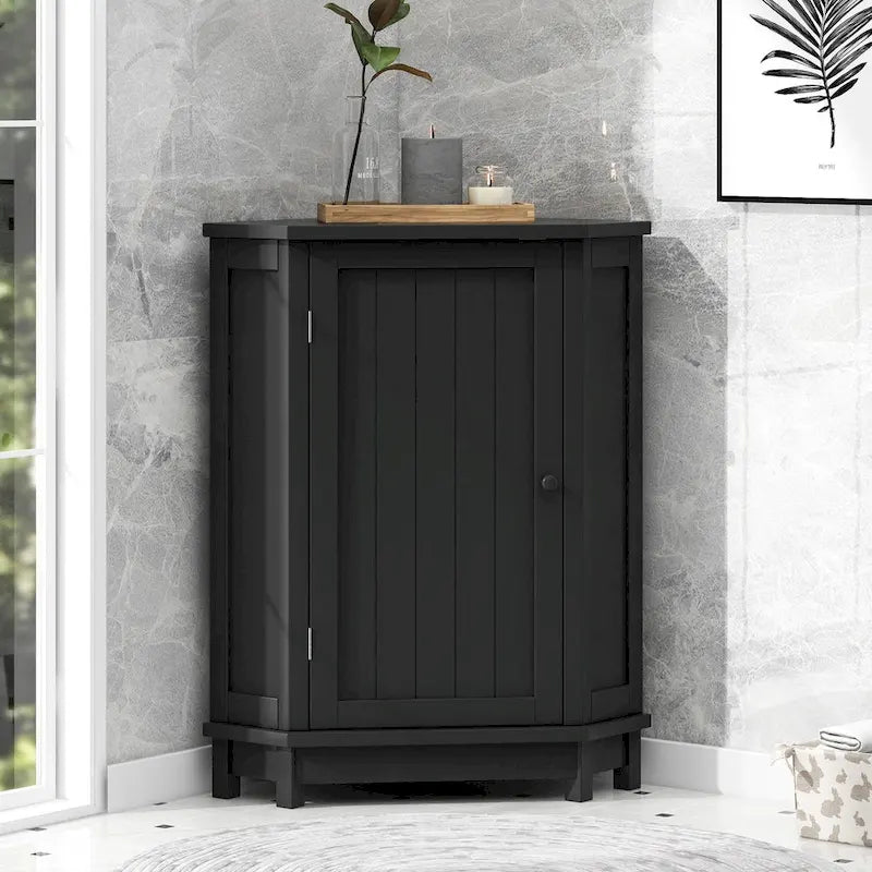 Eckbadezimmerschrank mit verstellbarem Regal