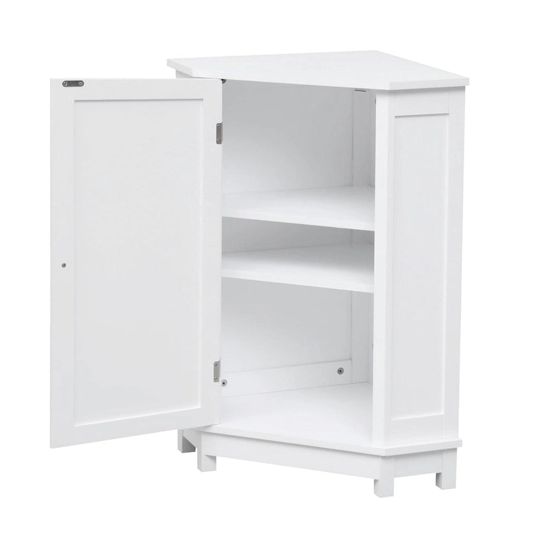 Eckbadezimmerschrank mit verstellbarem Regal